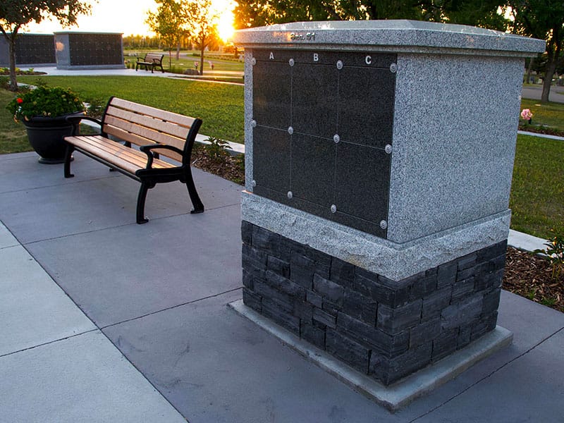 The Heritage Family Columbaria at Sunset Memorial and Stone Ltd.