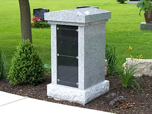The Heritage Pedestal Columbaria at Sunset Memorial and Stone Ltd.